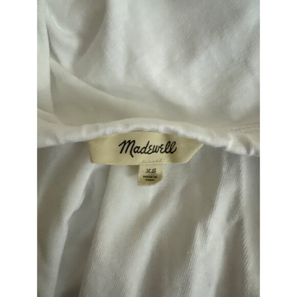 Madewell Classic White Short Sleeve Tee Size XS - Picture 3 of 3